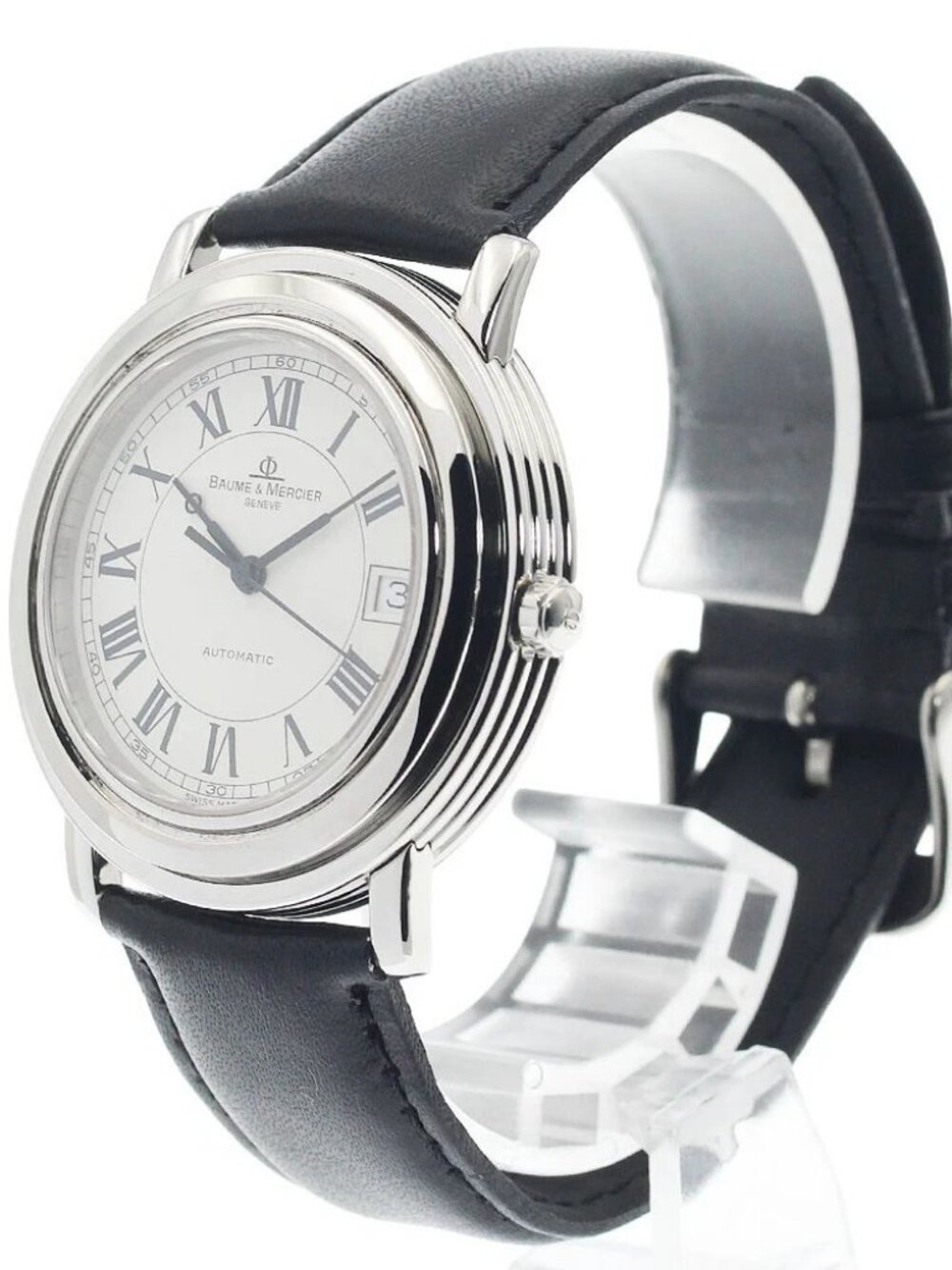 Baume & Mercier 3137.018 Round Date Silver Dial Automatic Men's Watch_949668